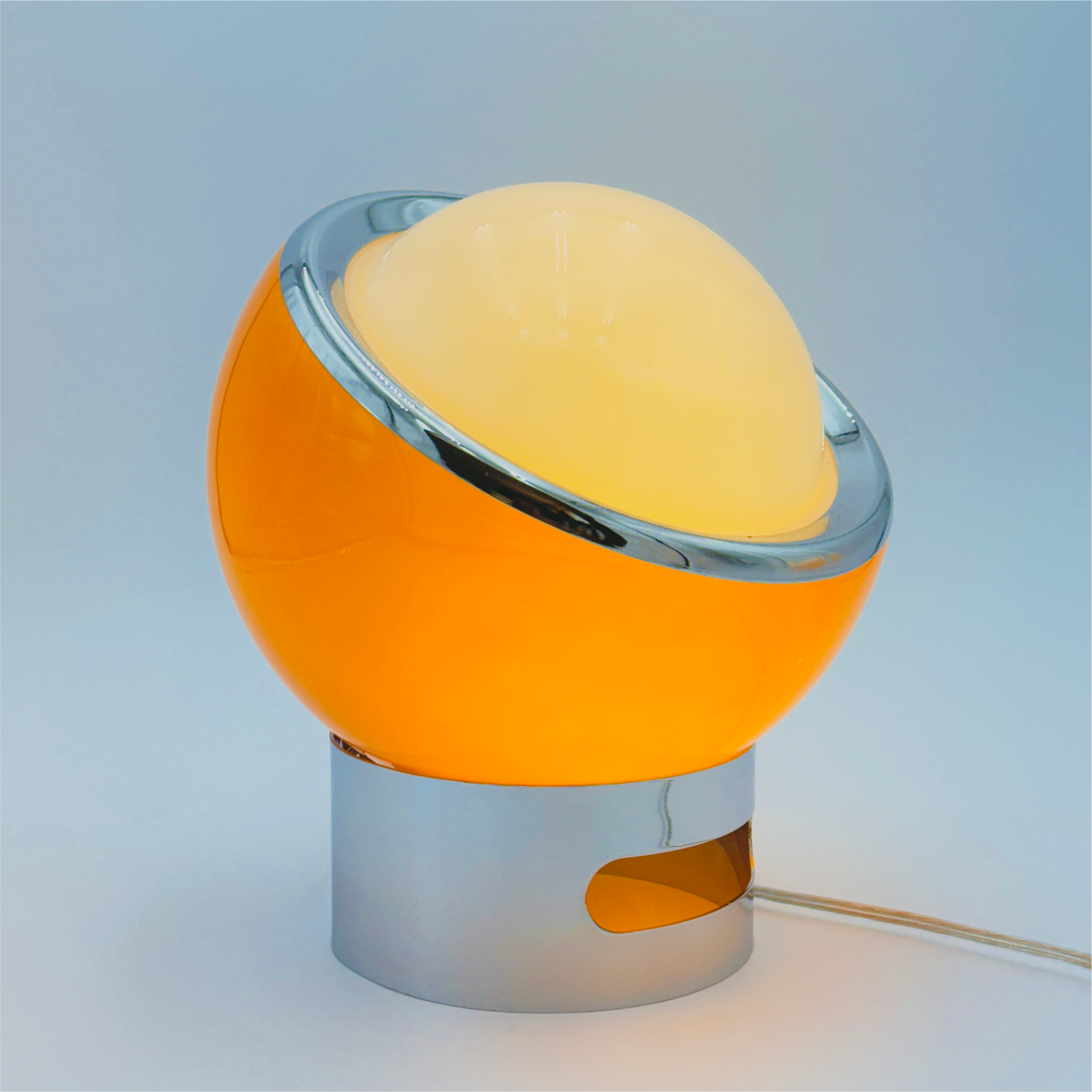 Orange Bauhaus Lamp