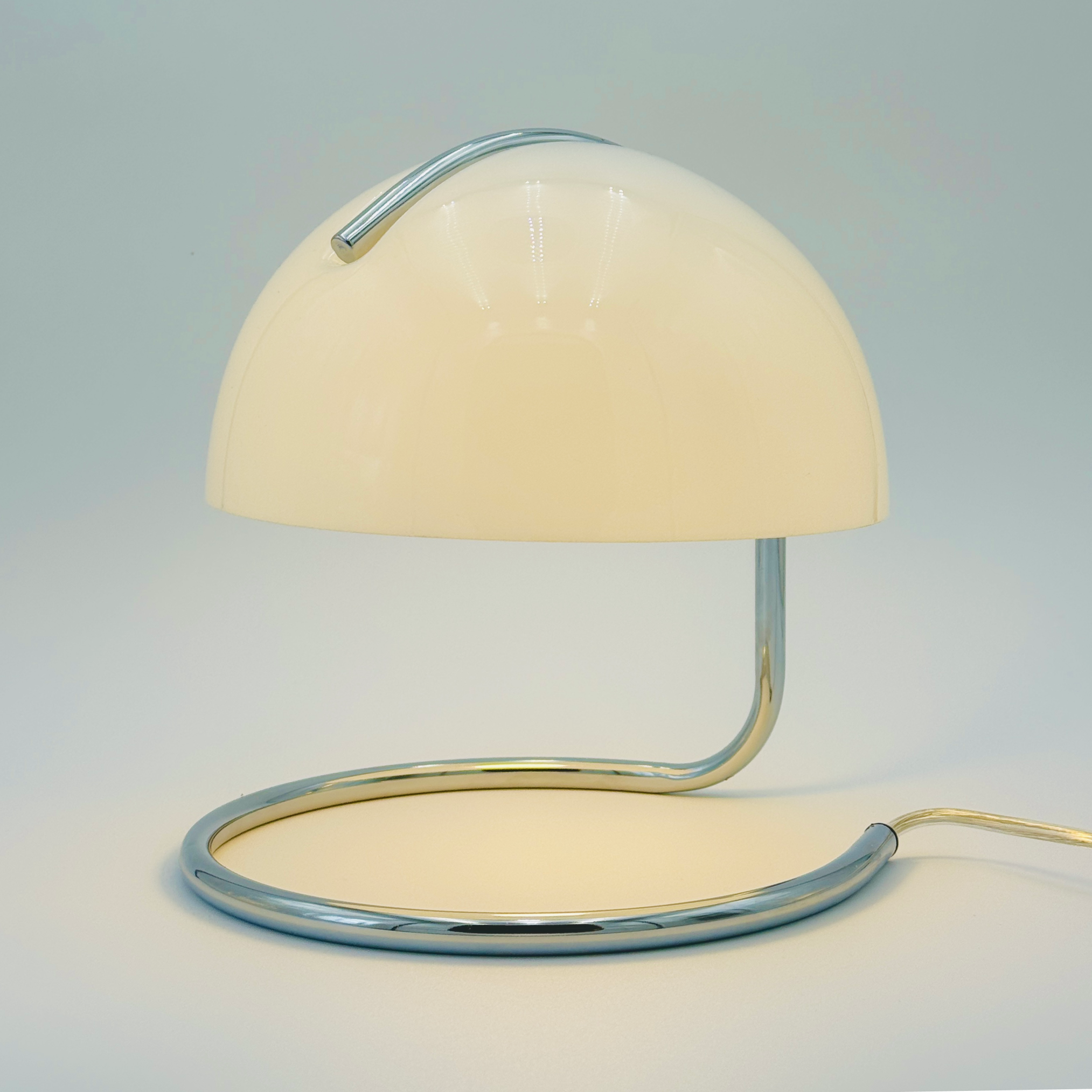 Chrome Mid Century Lamp