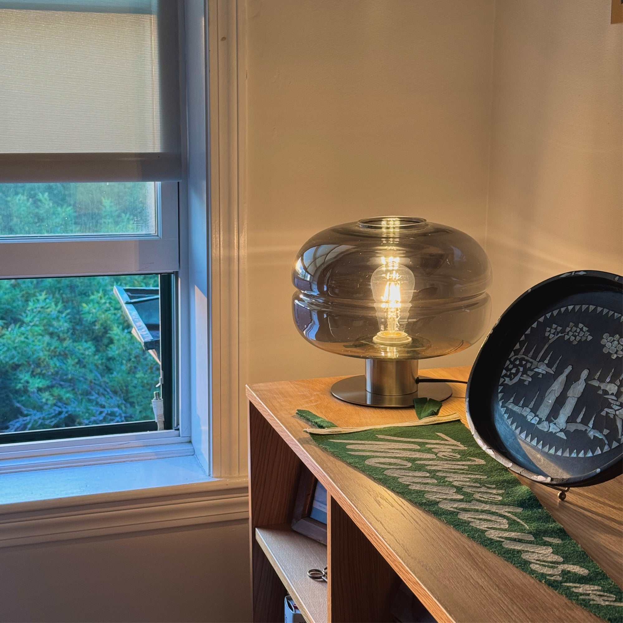 Modern Glass Table Lamp
