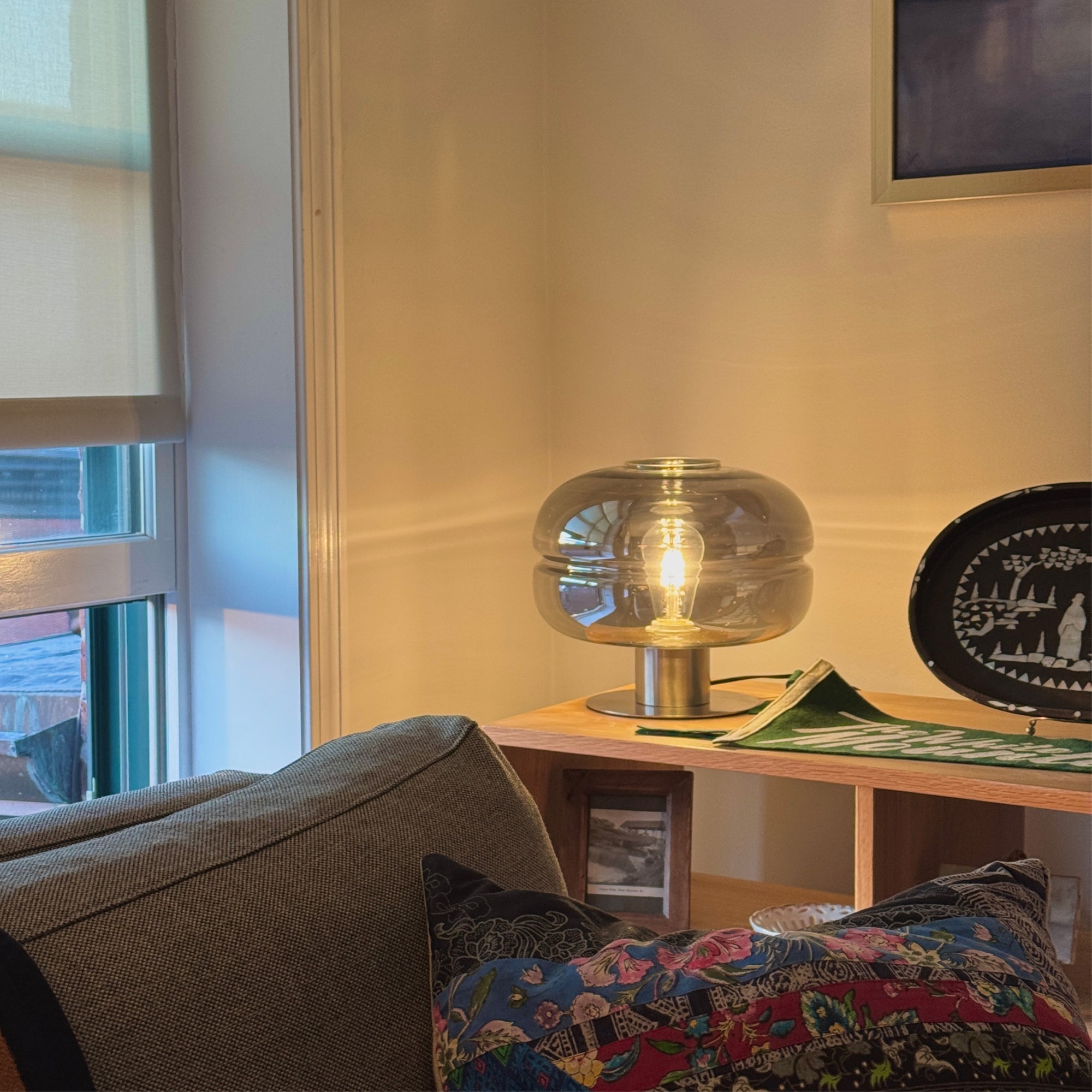 Modern Glass Table Lamp