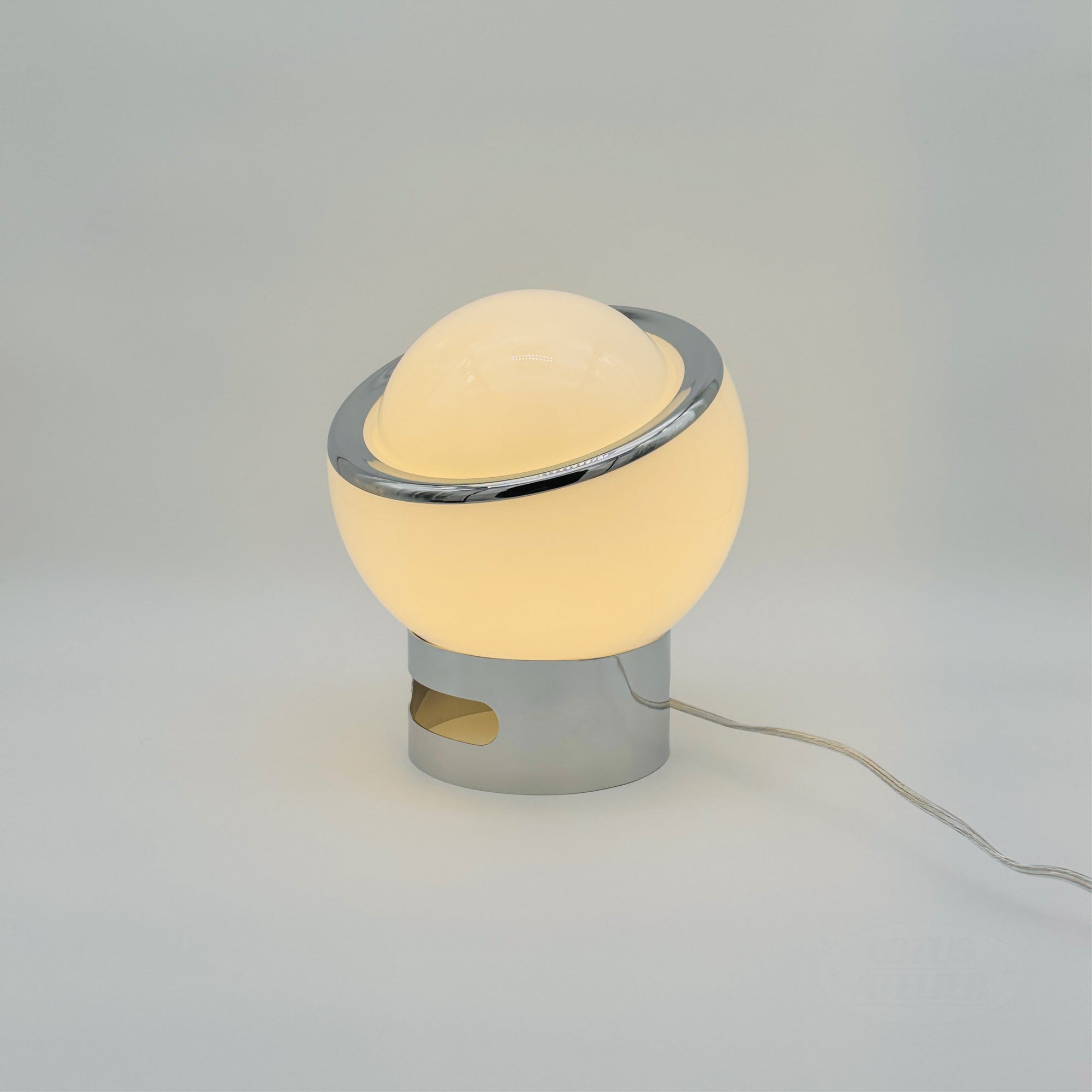 Orange Orb Lamp