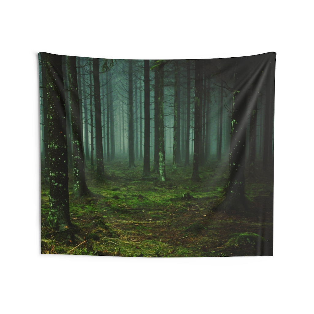 Forest Tapestry for Bedroom Teen Girls & Guys | Alt Room Decor | Eerie Indie Vibes | Multiple Sizes