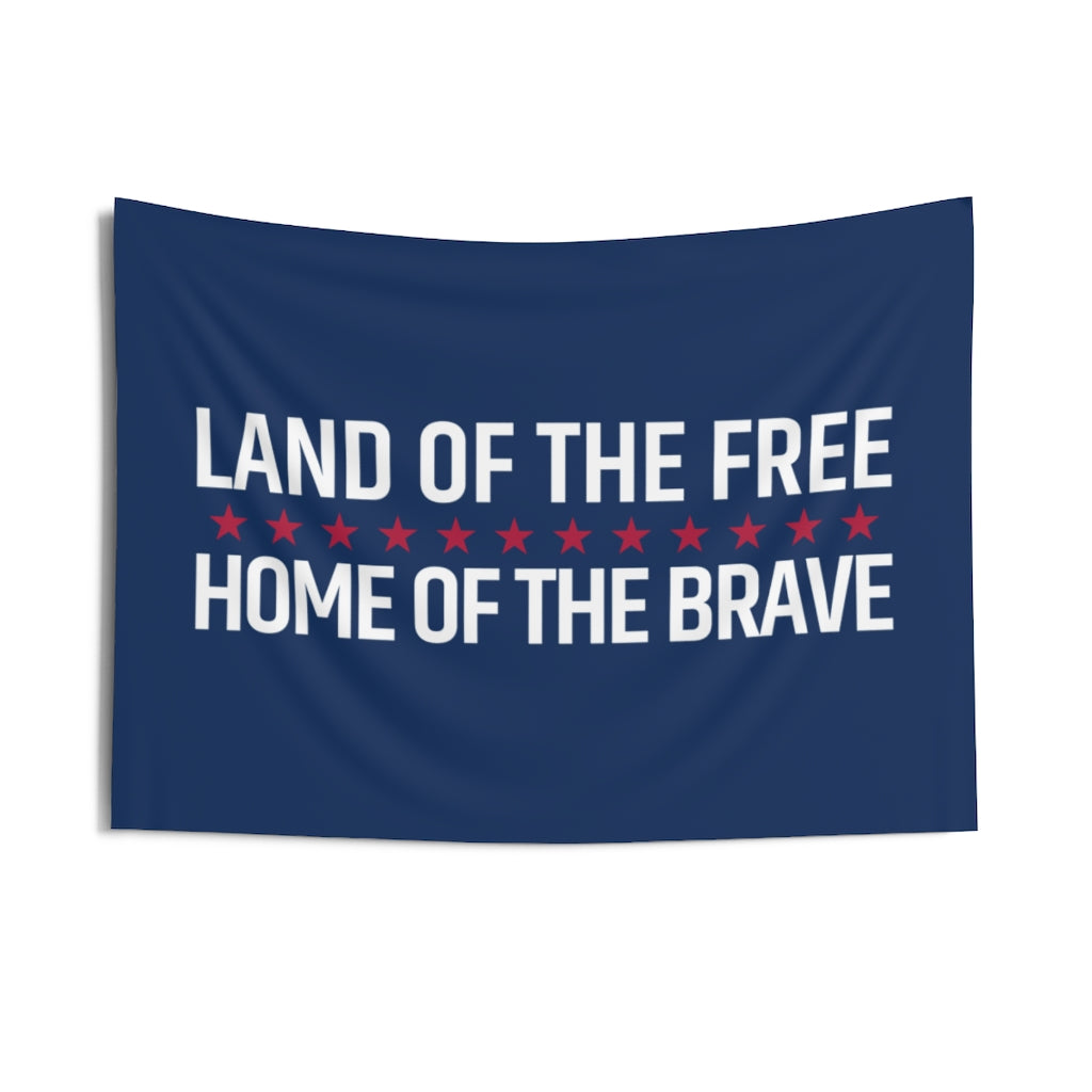 Land of the Free Tapestry | College Tapestry & Flags for Room Guys