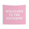 Pink Welcome to the Shitshow Tapestry | Teen Bedroom Pink Tapestry | Dorm Room Decor | Multiple Size