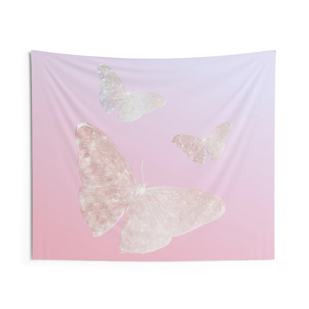 Aesthetic Butterfly Tapestry