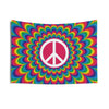 Load image into Gallery viewer, Peace Sign 70s Tapestry