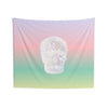 Holographic Skull Tapestry
