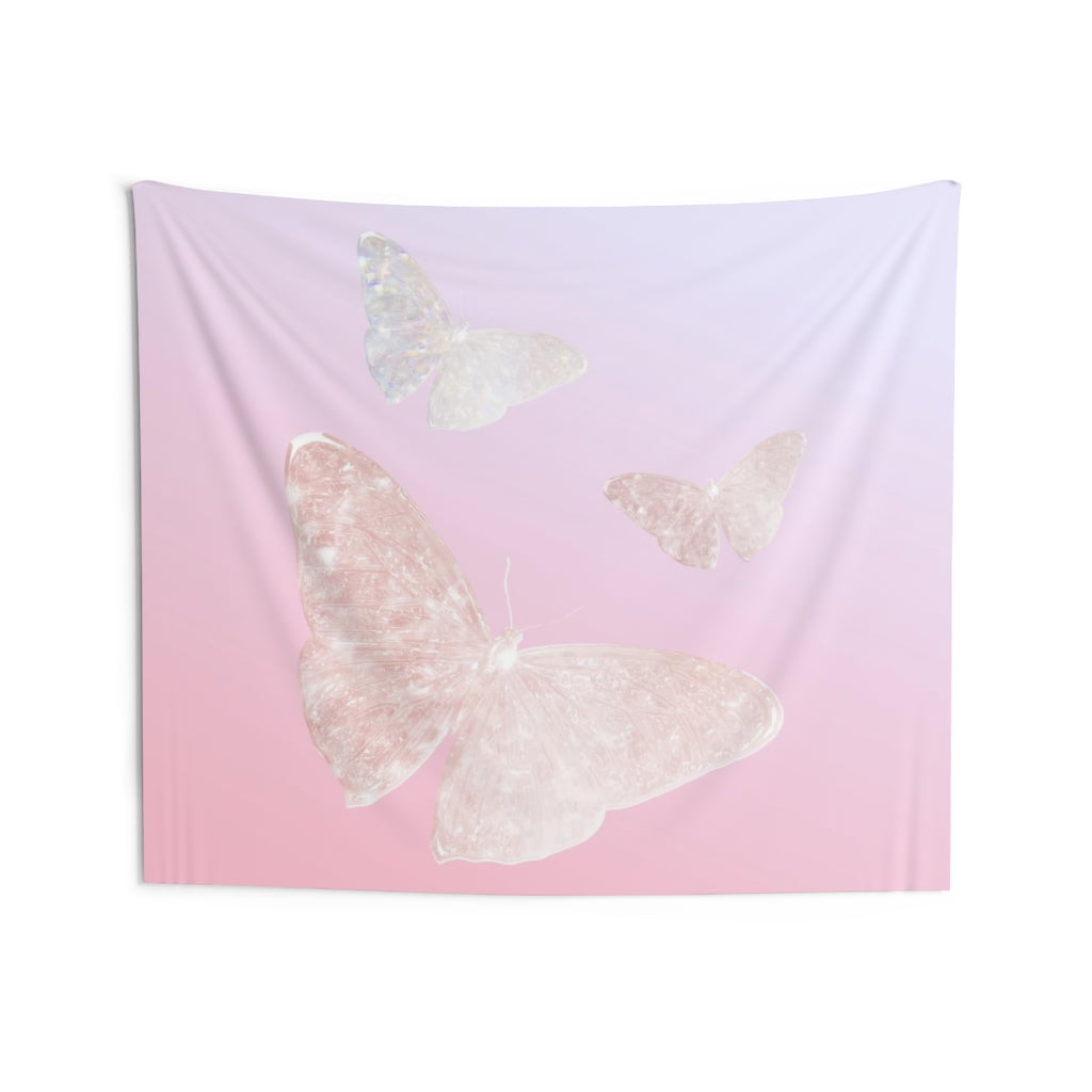 Aesthetic Butterfly Tapestry