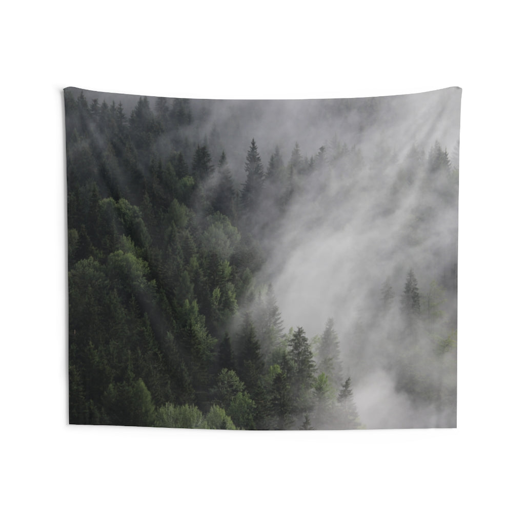 Misty Forest Tapestry
