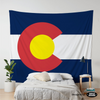 Colorado Tapestry Wall Hanging Flag | Teen Bedroom, Apartment and Living Room Wall Hanging | College Dorm Decor | Multiple Sizes