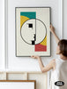 Bauhaus Poster for Room | Simple Modern Room Decor | Retro Room Decor | Aesthetic Posters Wall Art | UNFRAMED