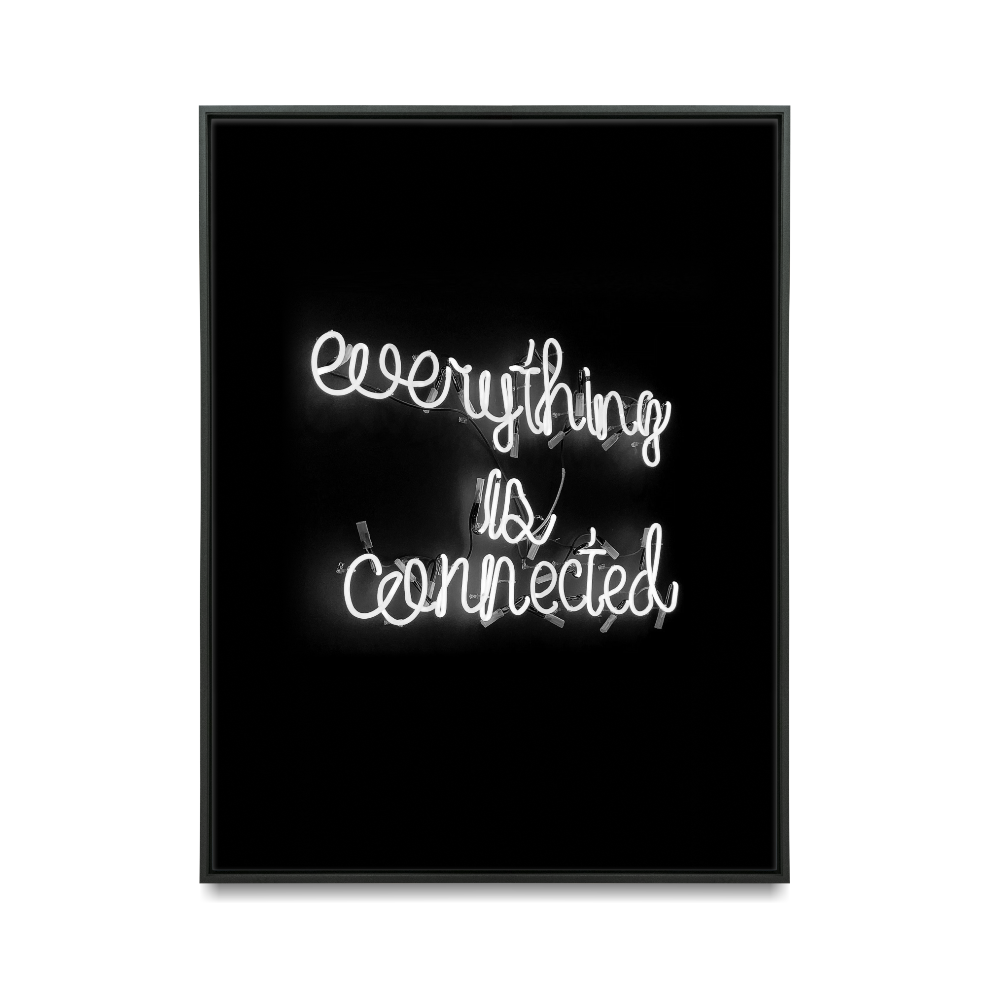 Everything Is Connected Poster | UNFRAMED