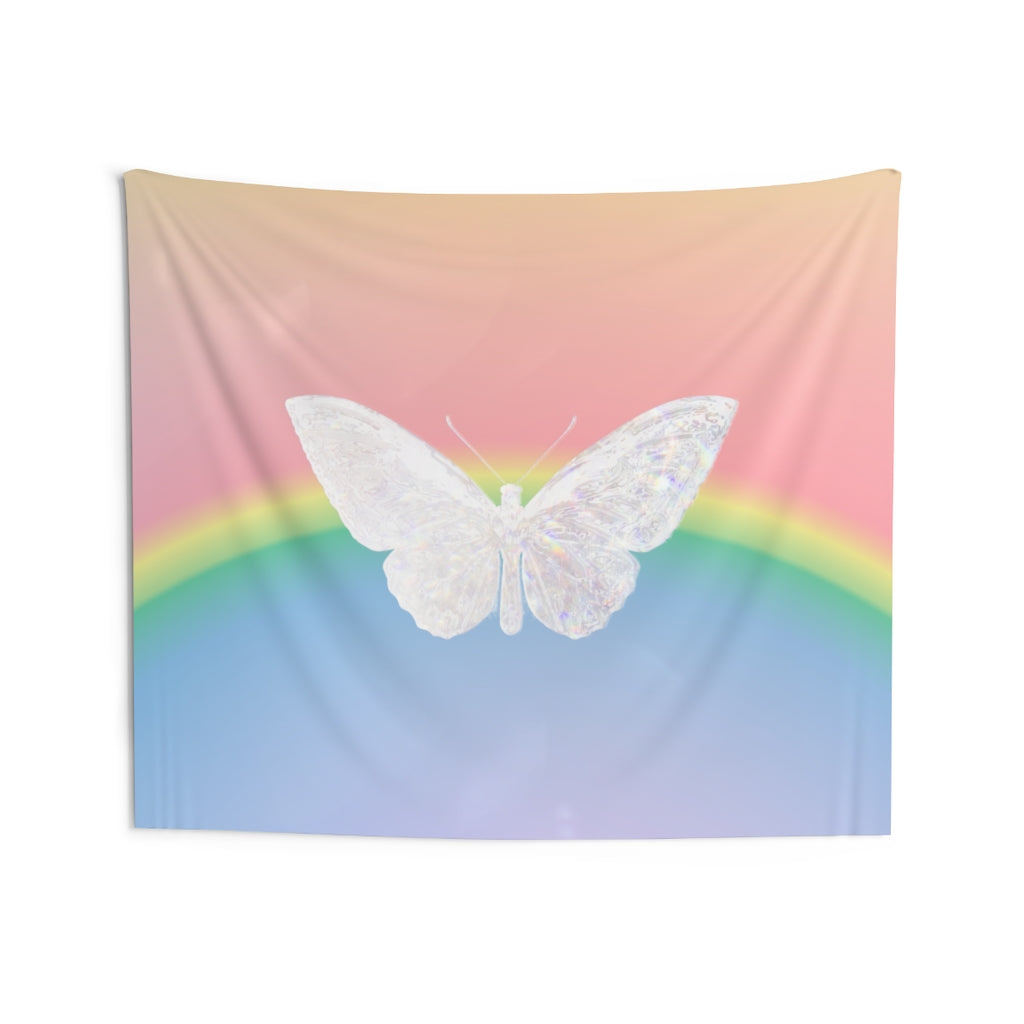 Holographic Butterfly Tapestry