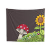 Load image into Gallery viewer, Mushroom Tapestry For Bedroom | Cottagecore Room Decor | Cottage Core Dorm Room Decor | Multiple Sizes