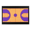 Load image into Gallery viewer, Basketball Court Rug | Sports Basketball Stuff Game Room Basketball Decor Bedroom Rug Carpets Area Rugs | Basketball Rug for Bedroom Teen &amp; Home Living Room Decor